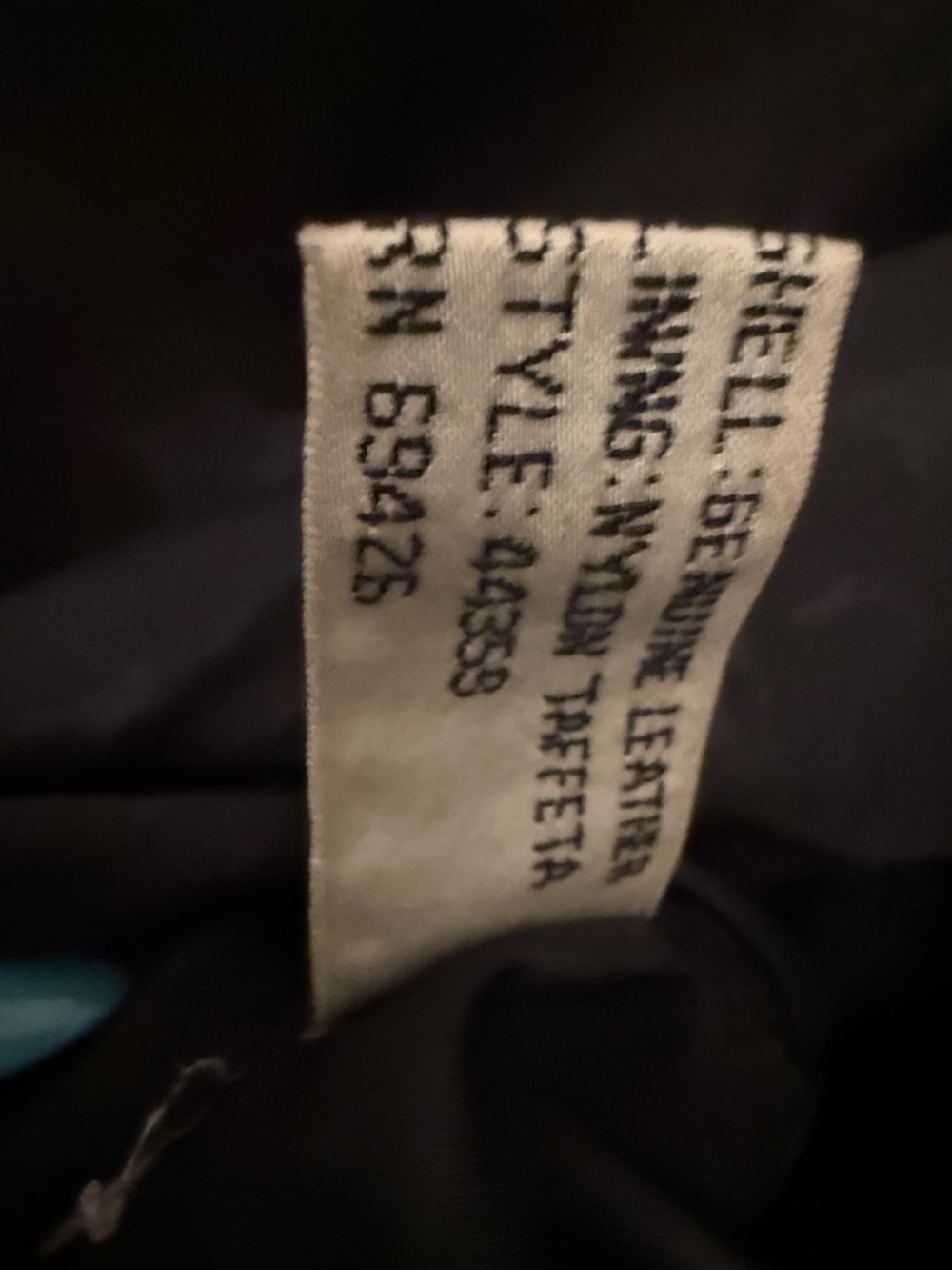 Wilson Genuine Black Leather Blazer Jacket, Size L - Picture 10 of 12